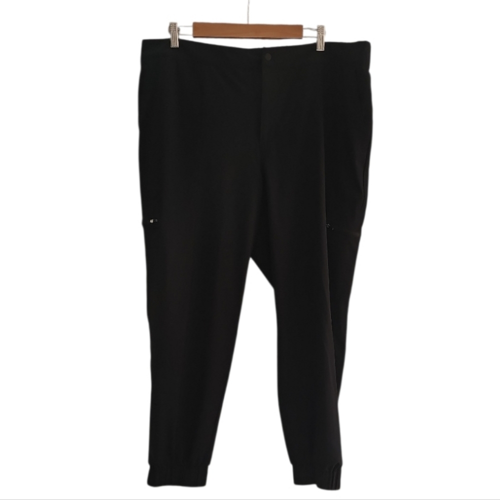 T by Talbots Black Stretch Jogger Pants Women’s Sz 2X Athleisure Loungewear
